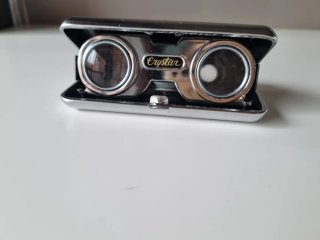 Binoculares plegables de Ópera Vintage Crystar