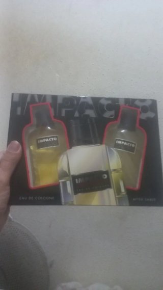 Estuche Colonia y After Shave Impacto