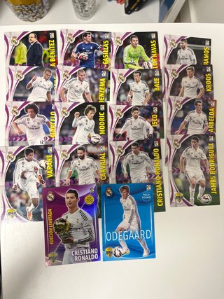 Lote de Cromos Real Madrid MegaCracks 2015/16