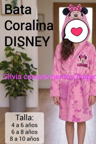 Bata Coralina Disney Minnie Mouse
