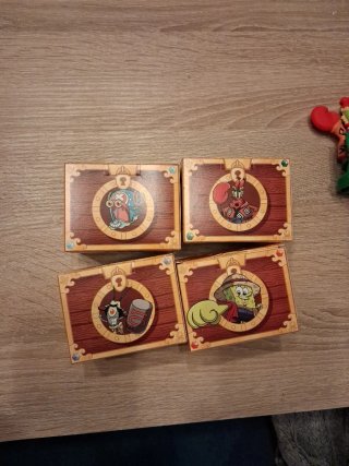 Set de 4 Juguetes McDonald's Bob Esponja