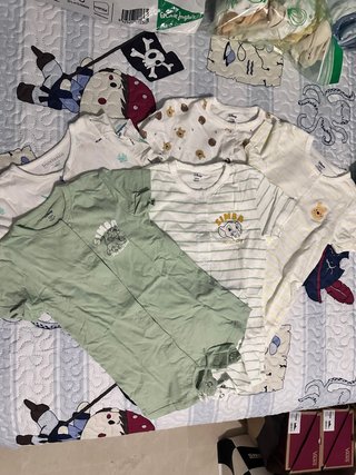 Pack 5 Bodies Manga Corta Talla 18 M