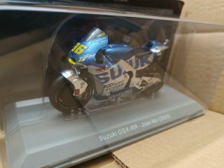 Moto Suzuki GSX-RR Joan Mir 2020 Escala 1:18