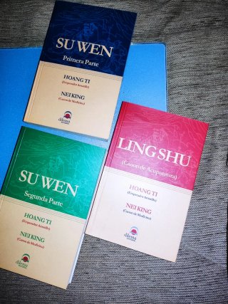 Lote 3 Libros: Su Wen y Ling Shu