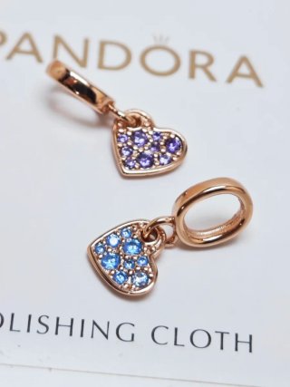 2 Charms Pandora Corazón