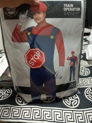 Disfraz de Mario Bros Fiestas Guirca Talla M