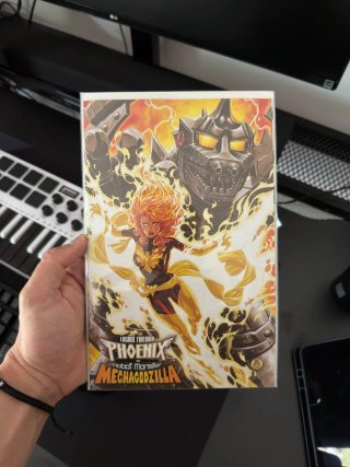 Comic Phoenix VS Mechagodzilla