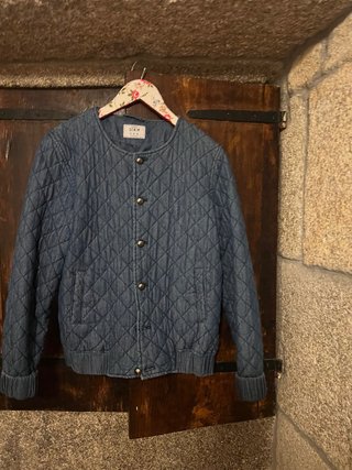 Cazadora vaquera acolchada Denim Co.