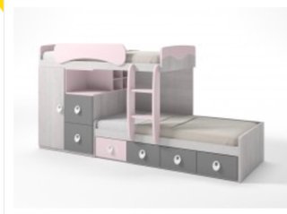 Cama Tren Premium WAVE