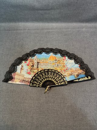 Abanico con Ilustración de Florencia
