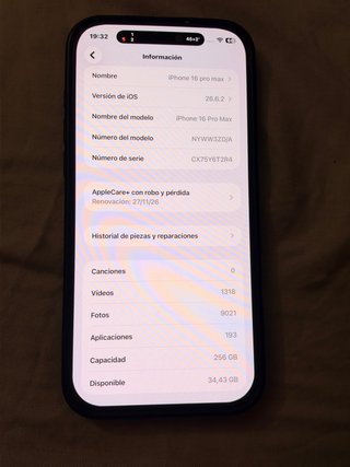 iPhone 16 Pro Max 256GB