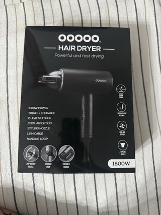 Secador de Pelo Ooooo 1500W