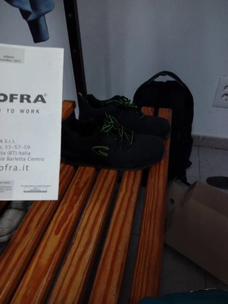 Zapatos de seguridad Cofra negros