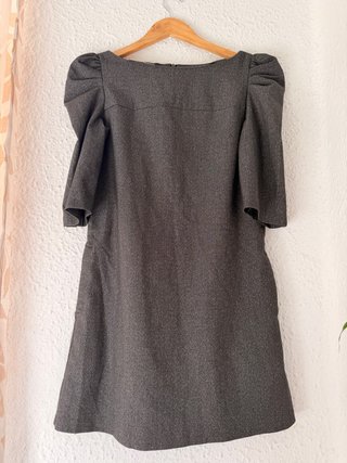 Vestido Elegante Gris