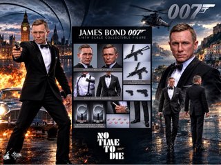 Figura Coleccionable James Bond 007 1/6