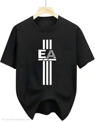 Camiseta Emporio Armani Negra