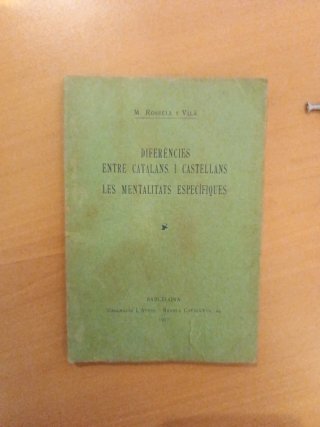 Llibre diferencies entre catalans i castellans