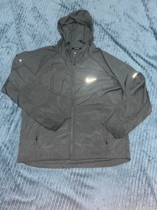 Cortavientos Nike Running Gris Talla M
