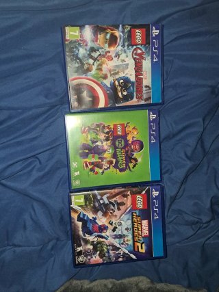 Lote 3 Juegos LEGO para PS4