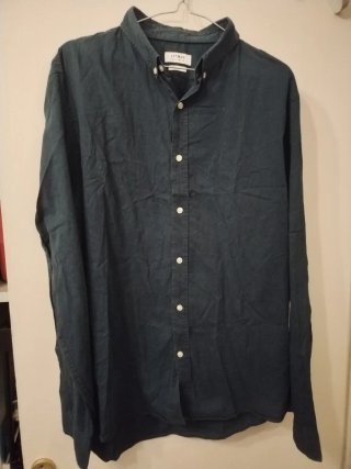 Camisa Azul Marino Lefties Talla XL