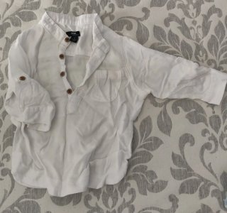 Camisa Blanca para Bebé