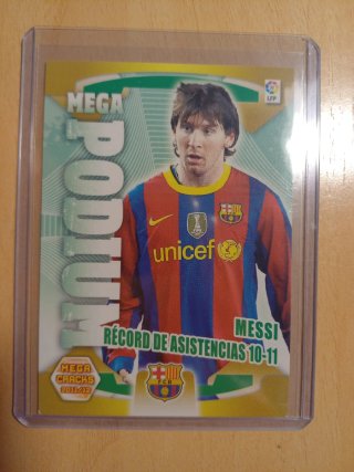Cromo Messi Megacracks 2011/12 MegaPodium
