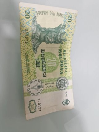 Billete de 20 Lei de Moldavia (2006)