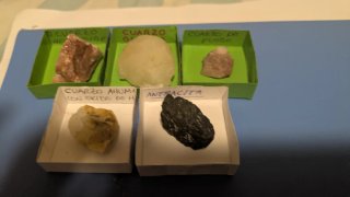 Colección de 5 Minerales