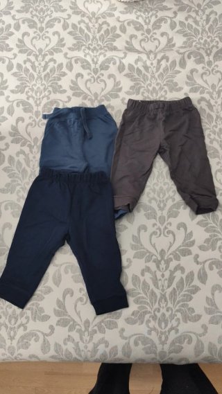 3 Pantalones de Deporte Bebé TEX 12-18m