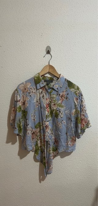 Blusa Manga Corta Estampada Primark