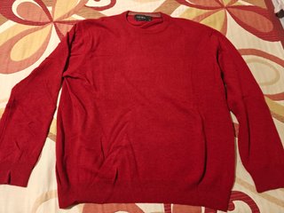 Jersey de lana Easy Wear rojo talla XL