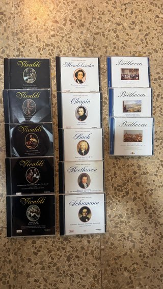 Lote de 13 CDs de Música Clásica