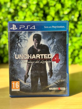 Uncharted 4:El Desenlace del Ladrón compatible PS5