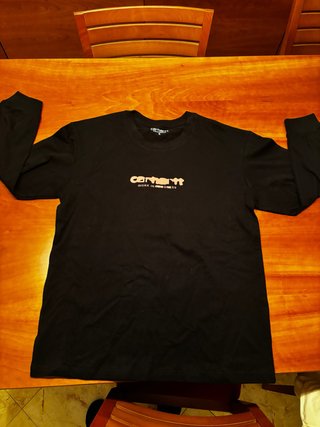 Camiseta manga larga Carhartt negra Talla S