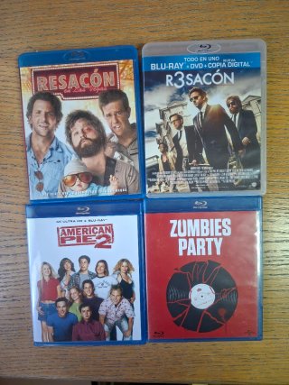 Pack 4 Películas Comedia Blu-ray