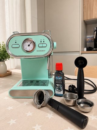 Cafetera Espresso SilverCrest Retro