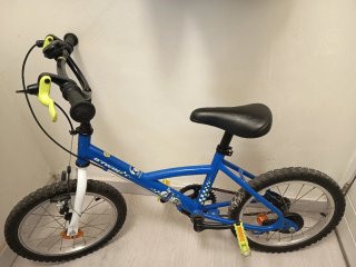 Bicicleta Infantil Btwin Azul