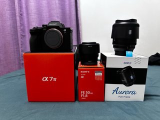 Sony A7 IV + 2 Objetivos