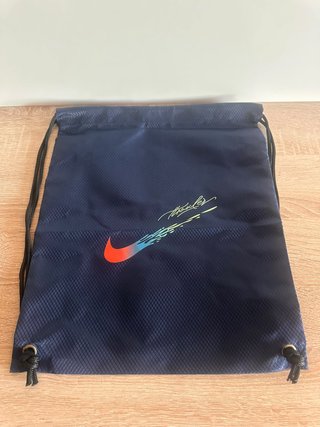 Mochila Saco Deportiva Azul Marino Grande 48x40
