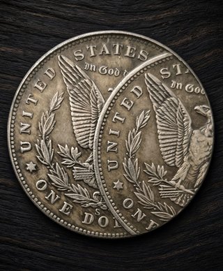 Moneda de morgan 1893 con error