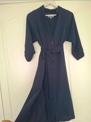 Vestido Camisero Azul El Corte Inglés Talla M