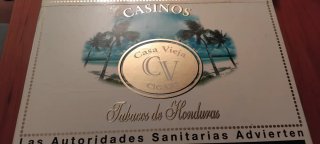 Caja de Puros  vacia Casa Vieja Casinos