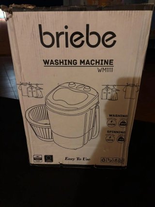 Mini Lavadora Portátil Briebe WM1111
