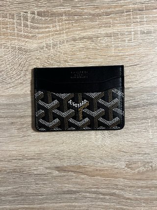Tarjetero Goyard Negro