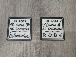 Set de 4 Imanes Extremoduro y Robe