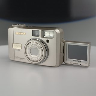 Pentax Optio 330GS + CF 128MB (Pantalla abatible)