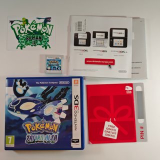 Pokemon Zafiro Alfa Nintendo 3DS