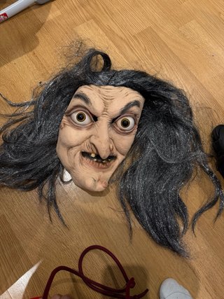 Máscara de Bruja para Disfraz