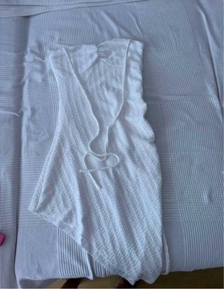 Vestido Blanco Sin Mangas