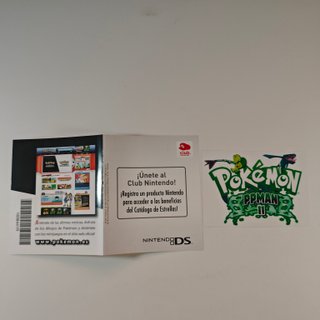 Puntos Pokémon Edición Blanco Nintendo DS